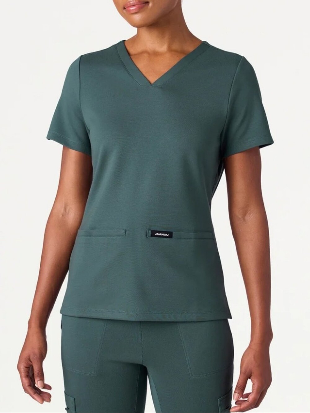 Jaanuu Alpine Green - Cesi Slim Ultrasoft Scrub Top